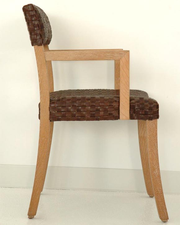 A Set of Six Armchairs designed by William 